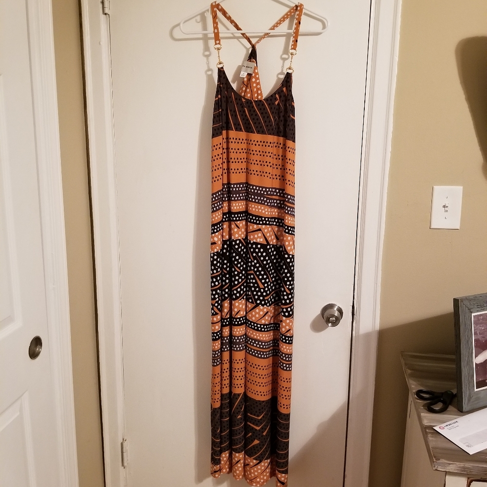 Donna Morgan Pattern Maxi Dress